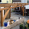 Carport aus Holz