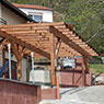 Carport aus Holz