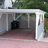 Carport aus Holz